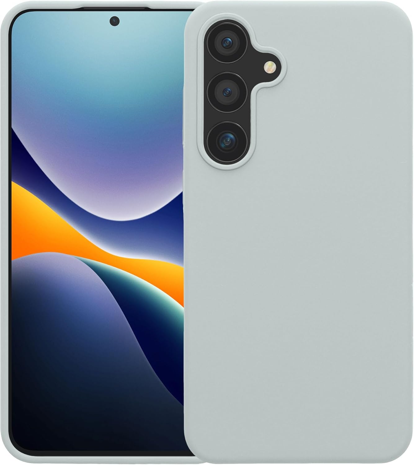 KW Samsung Galaxy S24+ Θήκη Σιλικόνης Rubberized TPU - Cool Mint