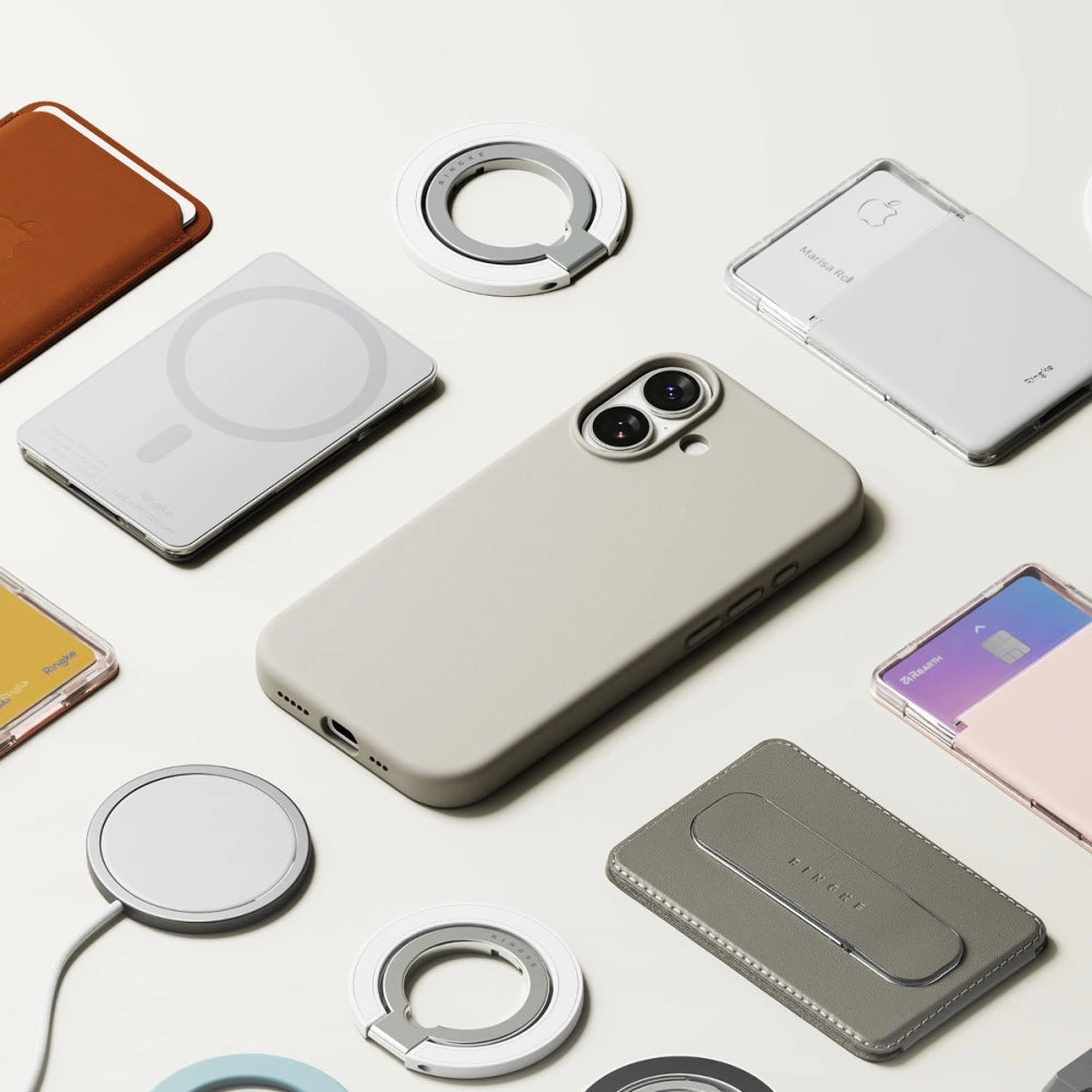 Ringke iPhone 17 - Silicone Magnetic MagSafe - Θήκη Σιλικόνης με MagSafe - Stone
