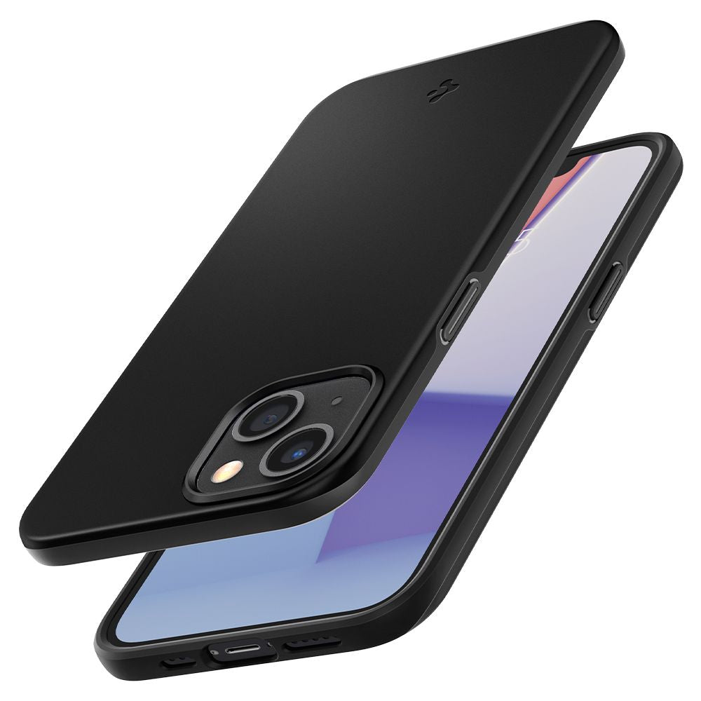 Spigen iPhone 13 Thin Fit Σκληρή Θήκη - Black