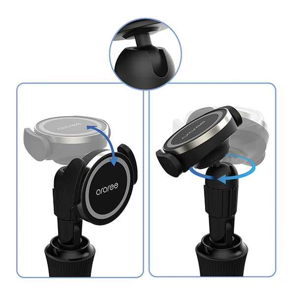 Araree Selfie Stick Magfie PodPro Τρίποδο με Τηλεχειριστήριο Bluetooth - Black