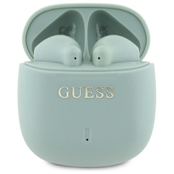 Guess Printed Classic Logo - Bluetooth 5.3 - Ασύρματα ακουστικά για Κλήσεις / Μουσική - Green