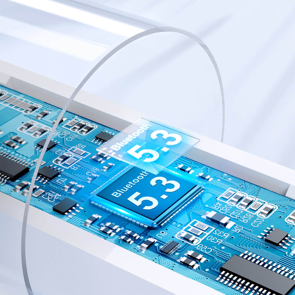 Joyroom Dual-Mic Enc TWS Bluetooth 5.3 - Ασύρματα ακουστικά για Κλήσεις / Μουσική - White - JR-TL11