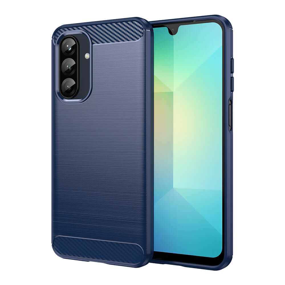 Techsuit Samsung Galaxy A26 5G Carbon Silicone Θήκη Σιλικόνης TPU - Blue