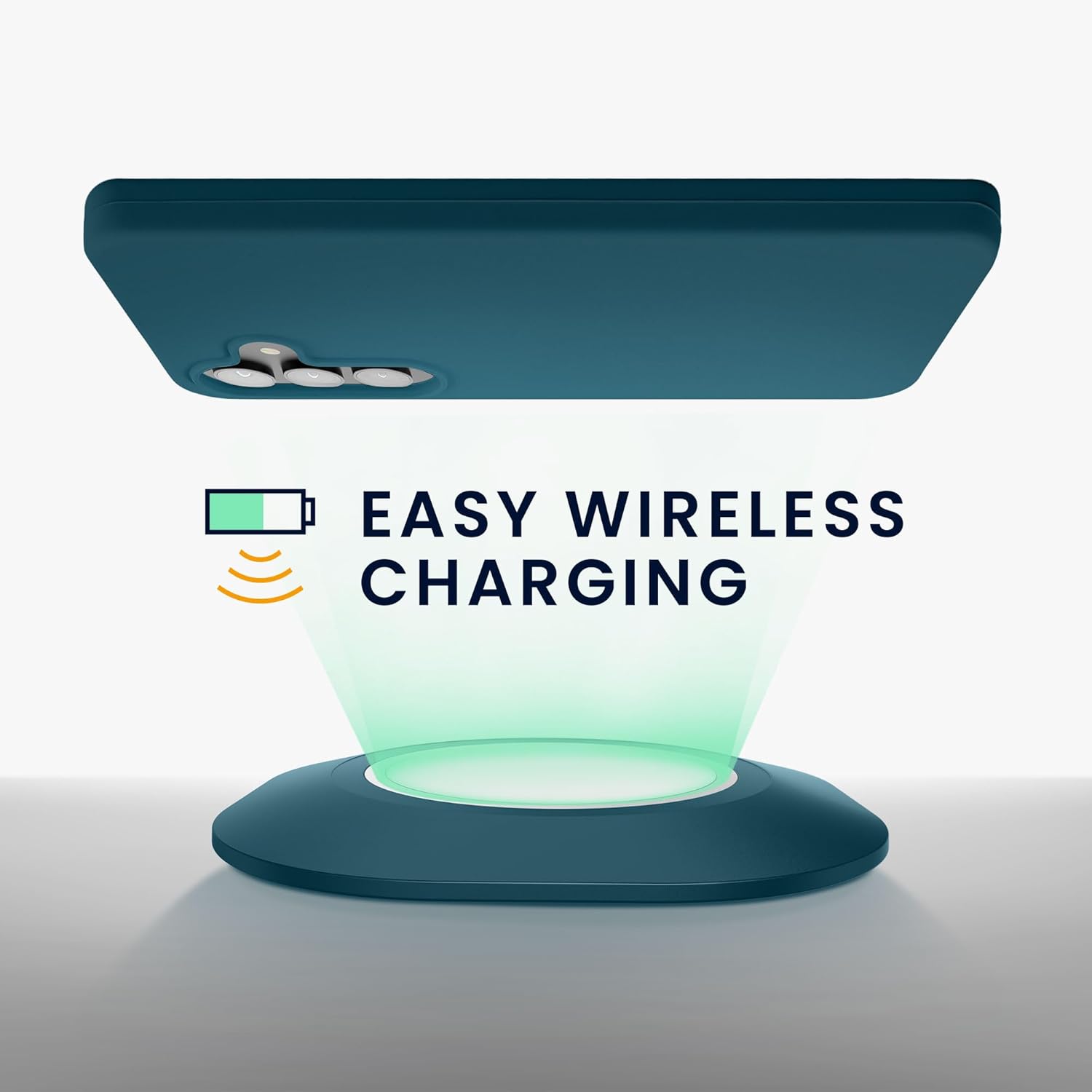 KW Samsung Galaxy S24+ Θήκη Σιλικόνης Rubberized TPU - Teal Matte