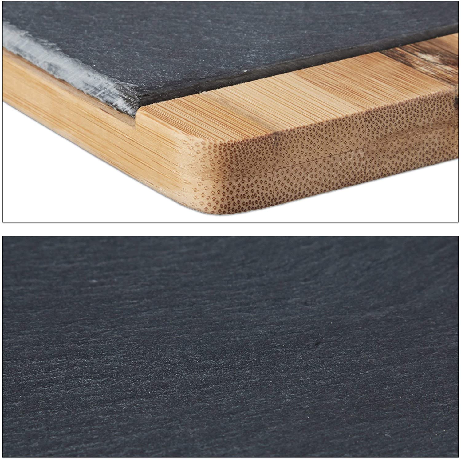 Relaxdays Σανίδa Κοπής / Σερβιρίσματος από Μπαμπού - Natural - 4052025209551