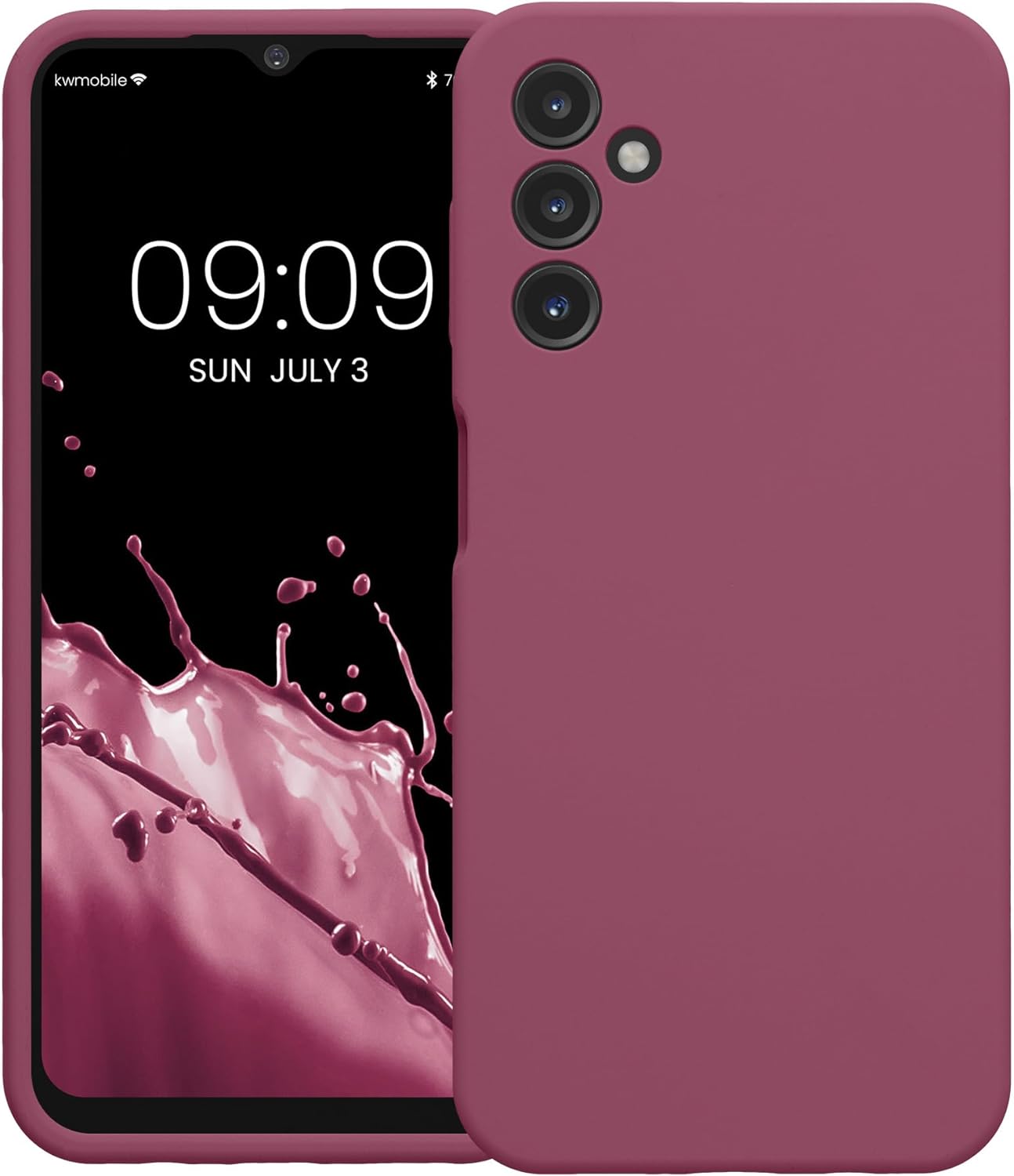 KW Samsung Galaxy A14 5G Θήκη Σιλικόνης Rubberized TPU - Orchid Purple