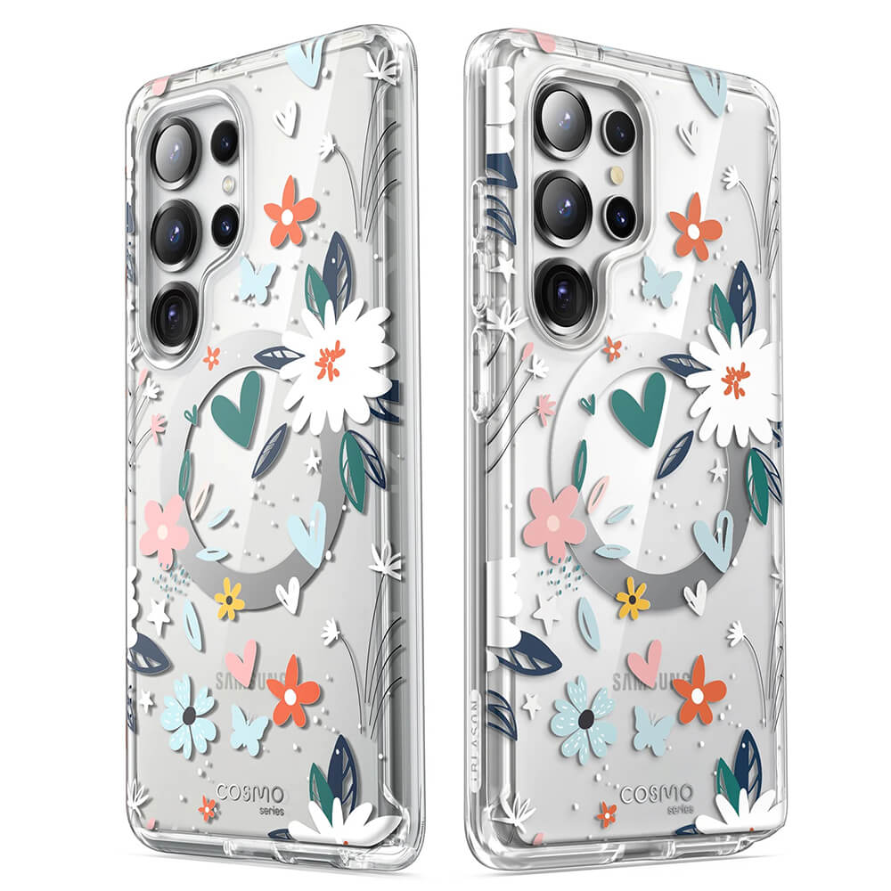 i-Blason Samsung Galaxy S25 Ultra Cosmo Mag Σκληρή Θήκη με Προστασία Οθόνης και Magsafe - Paint