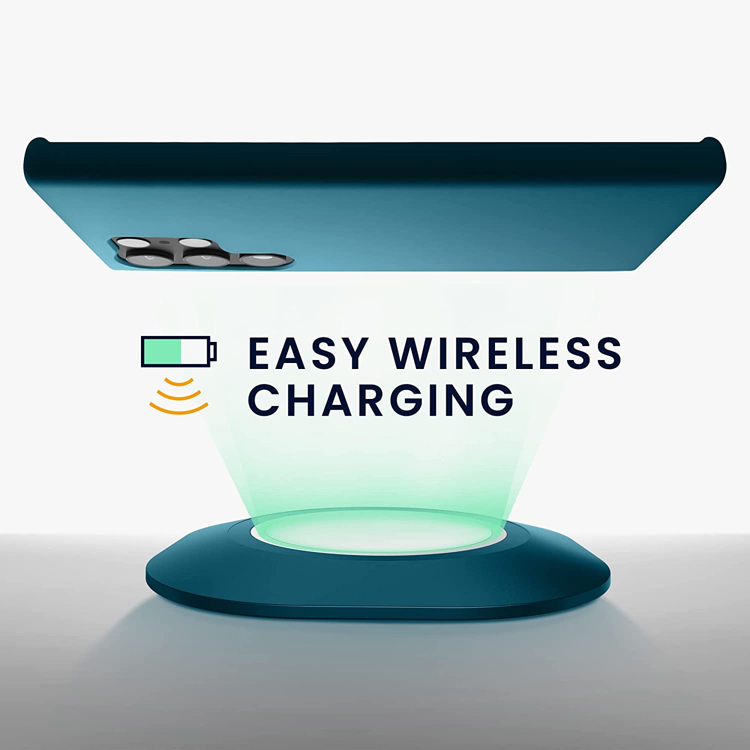 KW Samsung Galaxy S23 Ultra Θήκη Σιλικόνης Rubberized TPU - Matte Petrol - 60275.57