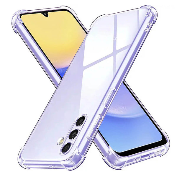 Techsuit Samsung Galaxy A16 4G / A16 5G - Shockproof - Θήκη Σιλικόνης με Ενισχυμένες Γωνίες - Clear - likebrands.gr