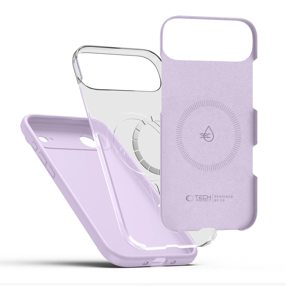 Tech-Protect iPhone Air Silicone MagSafe - Θήκη Σιλικόνης TPU - Mauve
