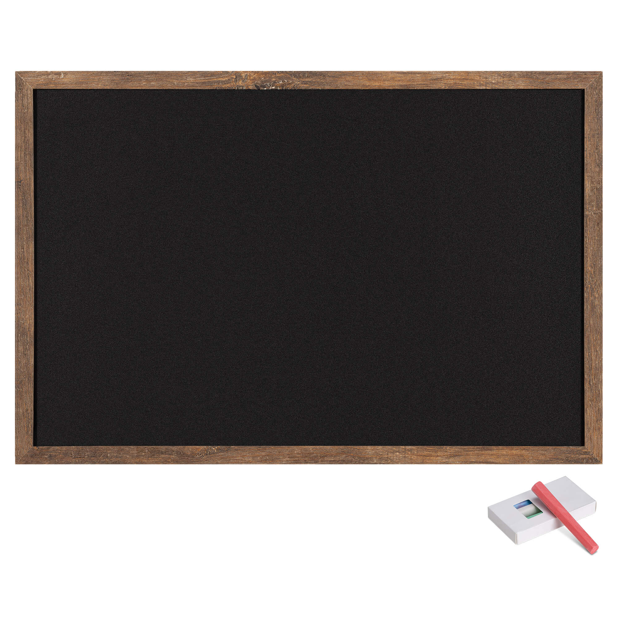 Navaris Μαυροπίνακας με Πλαίσιο MDF - 60 x 40 cm - Black - 56539.6