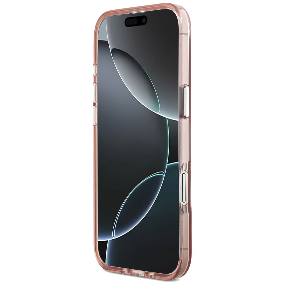 Karl Lagerfeld iPhone Air - IML Choupette Sketch Logo MagSafe - Σκληρή Θήκη με Πλαίσιο Σιλικόνης - Pink - KLHMP17MHGCHGKBP