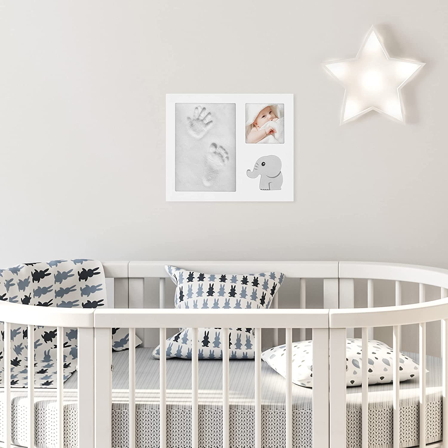 Navaris Κορνίζα από Πηλό για Αποτύπωμα Μωρού - 54248.01