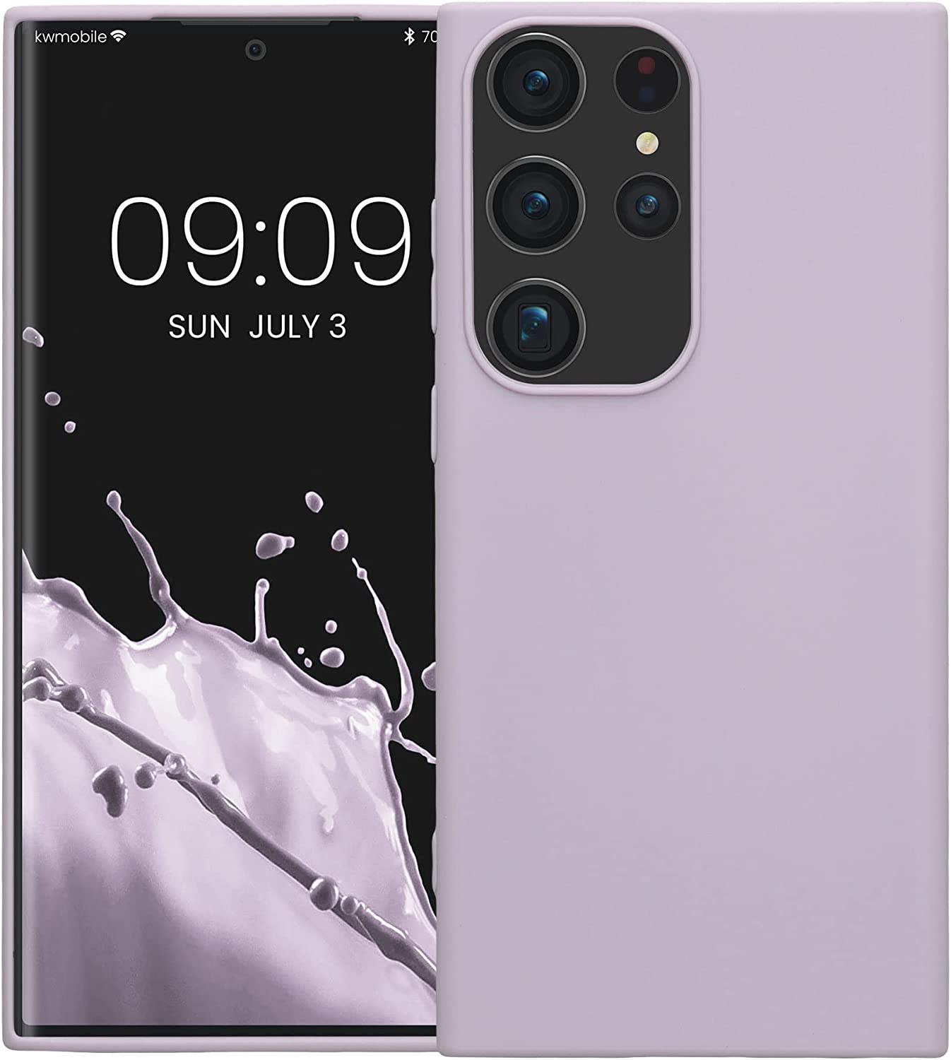 KW Samsung Galaxy S23 Ultra Θήκη Σιλικόνης TPU - Lavender - 60284.108