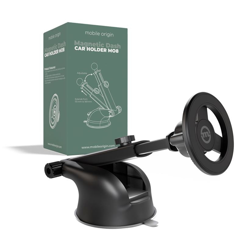Mobile Origin Μαγνητική MagSafe Βάση για το Ταμπλό του Αυτοκινήτου MO8 - Black