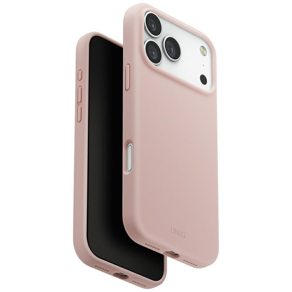 Uniq iPhone 17 Pro Max - Lino - Θήκη Σιλικόνης με MagSafe - Pink