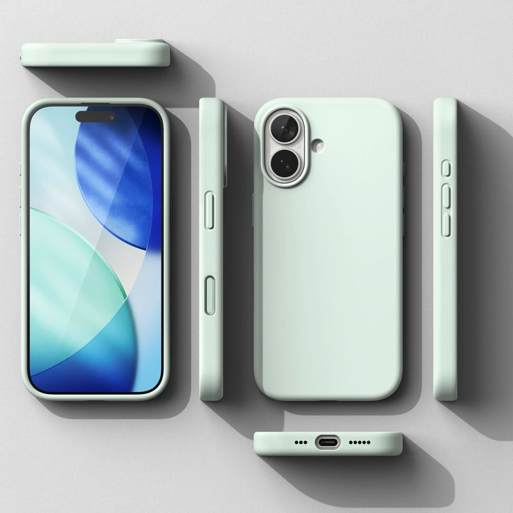 Ringke iPhone 17 - Silicone Magnetic MagSafe - Θήκη Σιλικόνης με MagSafe - Soft Mint