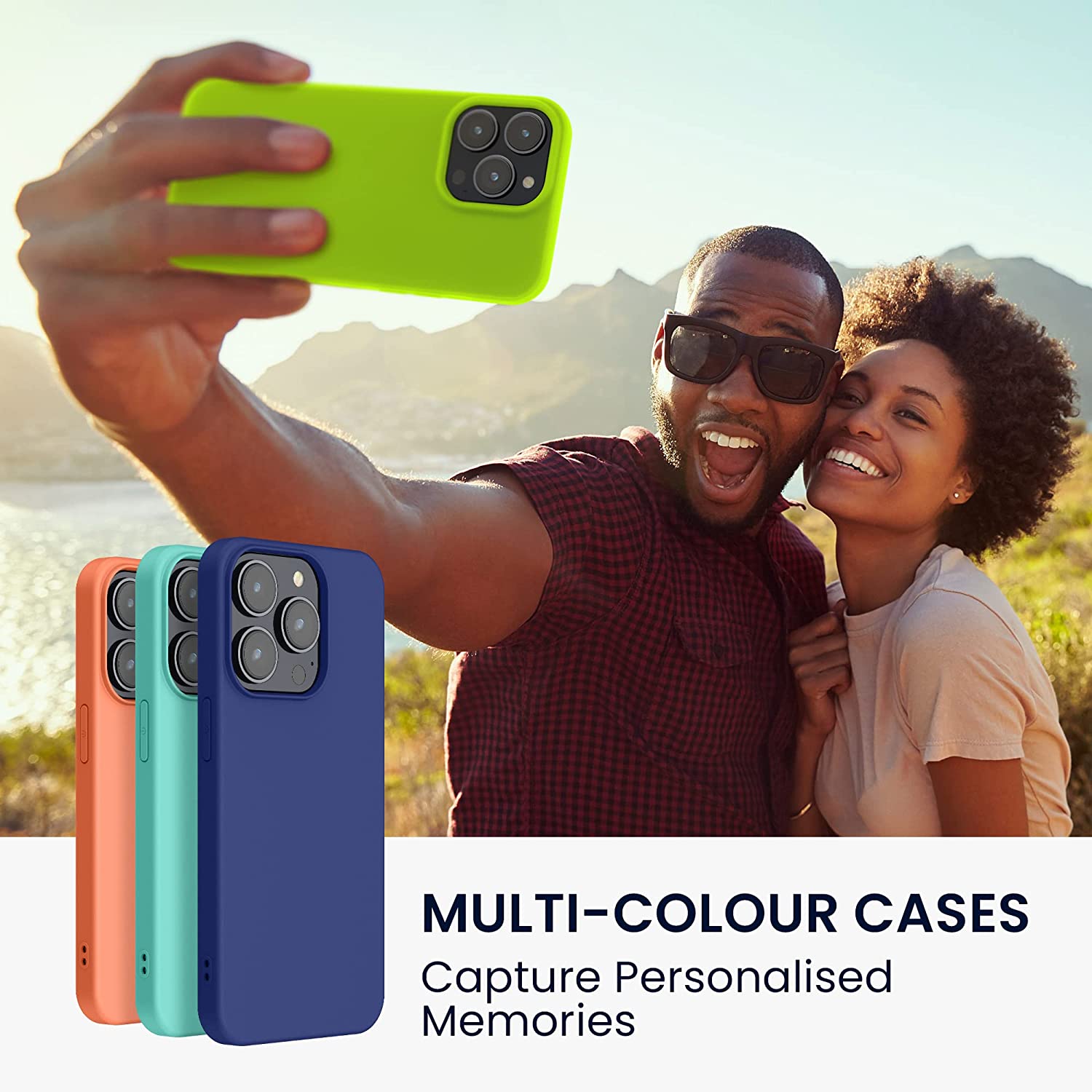 KW iPhone 14 Pro Max Λεπτή Θήκη Σιλικόνης TPU - Neon Yellow - 59078.75