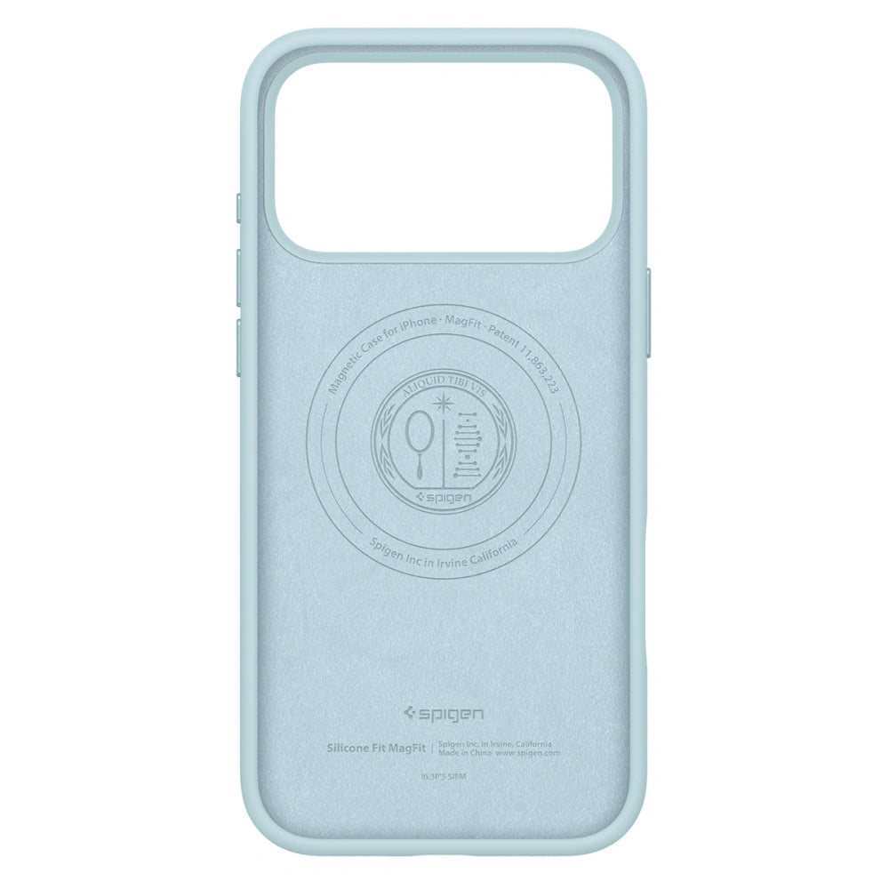Spigen iPhone 17 Pro - Silicone Fit Mag - Θήκη Σιλικόνης με MagSafe - Mute Blue