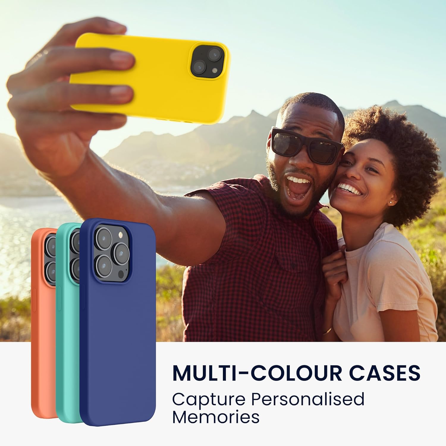 KW iPhone 15 Θήκη Σιλικόνης Rubberized TPU - Radiant Yellow - 61953.165