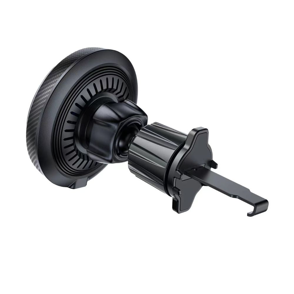 Tech-Protect MM15W-V4 Μαγνητική Βάση για το Ταμπλό και τον Αεραγωγό του Αυτοκινήτου με Ασύρματη Φόρτιση MagSafe 15W - Black