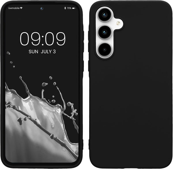 KW Samsung Galaxy A35 5G Λεπτή Θήκη Σιλικόνης TPU - Black