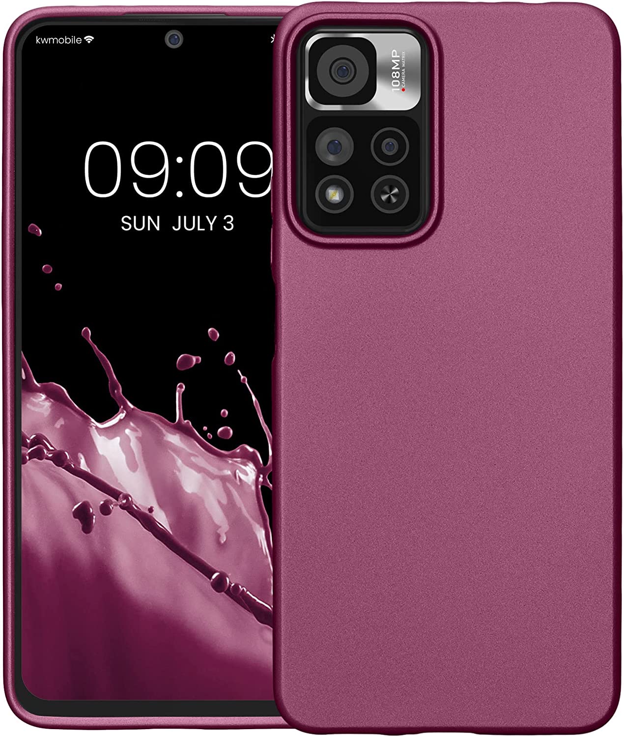 KW Xiaomi Redmi Note 11 Pro+ 5G Θήκη Σιλικόνης TPU - Metallic Lavender - 59142.230