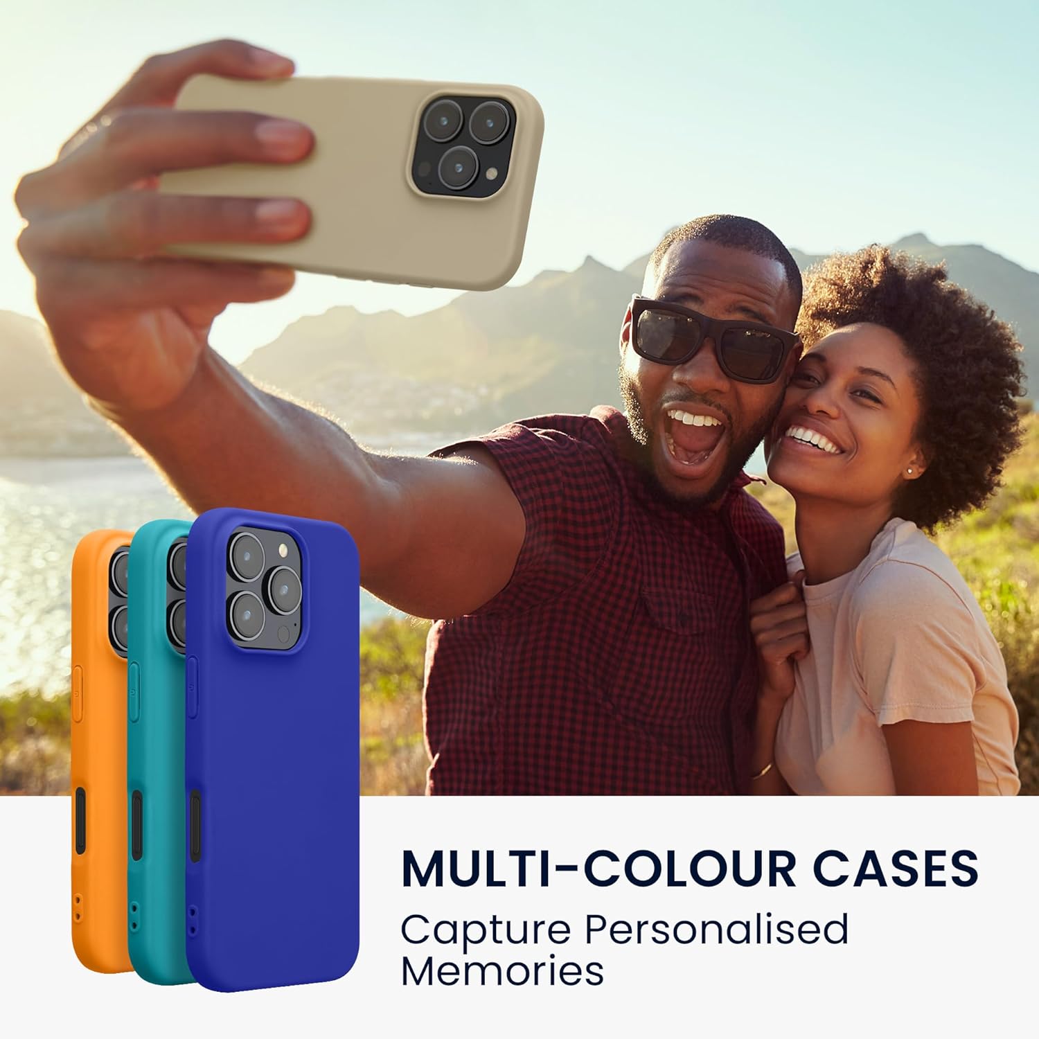 KW iPhone 16 Pro Max Λεπτή Θήκη Σιλικόνης TPU - Cream