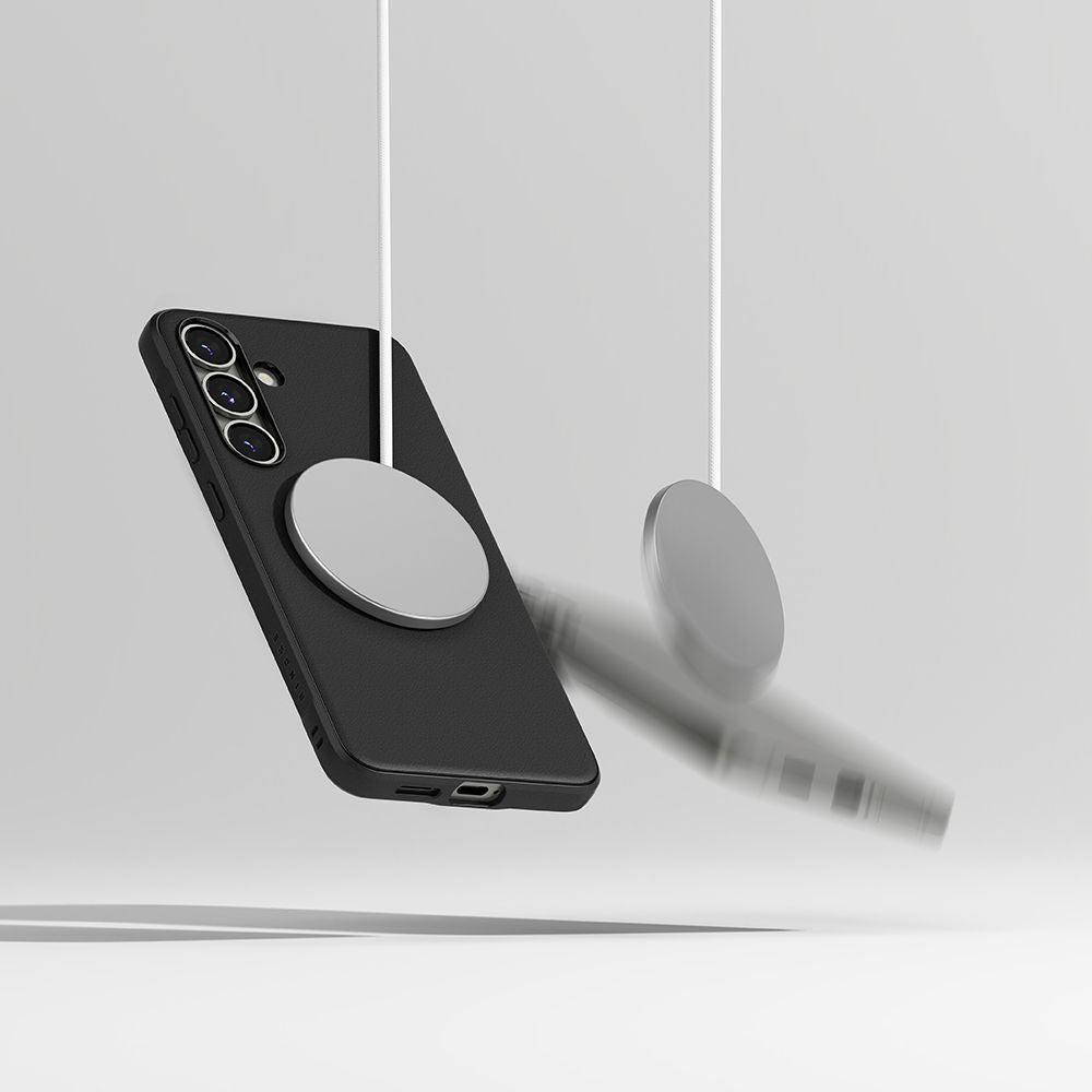 Ringke Samsung Galaxy S25 Onyx Magnetic Θήκη Σιλικόνης με MagSafe - Black