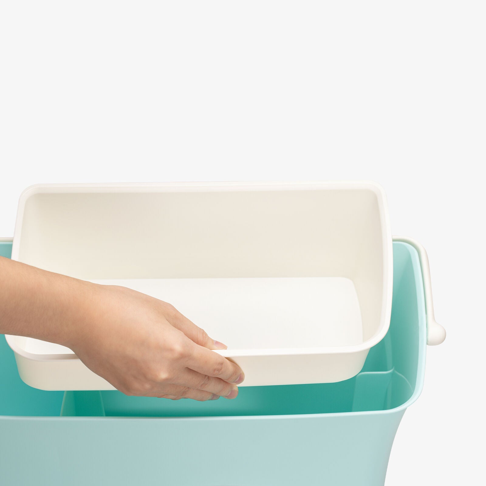 Navaris Καλάθι για Πάνες Μωρού - Ice Mint - 54602.01