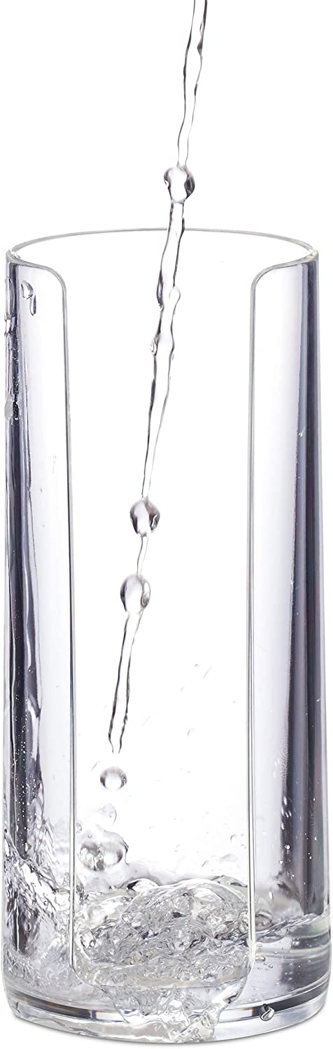 Relaxdays Σετ με 2 Κουτιά Αποθήκευσης για Δίσκους Ντεμακιγιάζ - Clear - 4052025928698