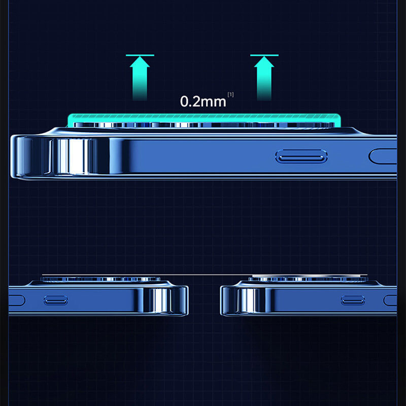 Joyroom iPhone 12 Pro Mirror Series 9H Αντιχαρακτικό Γυαλί για την Κάμερα - Διάφανο - JR-PF729