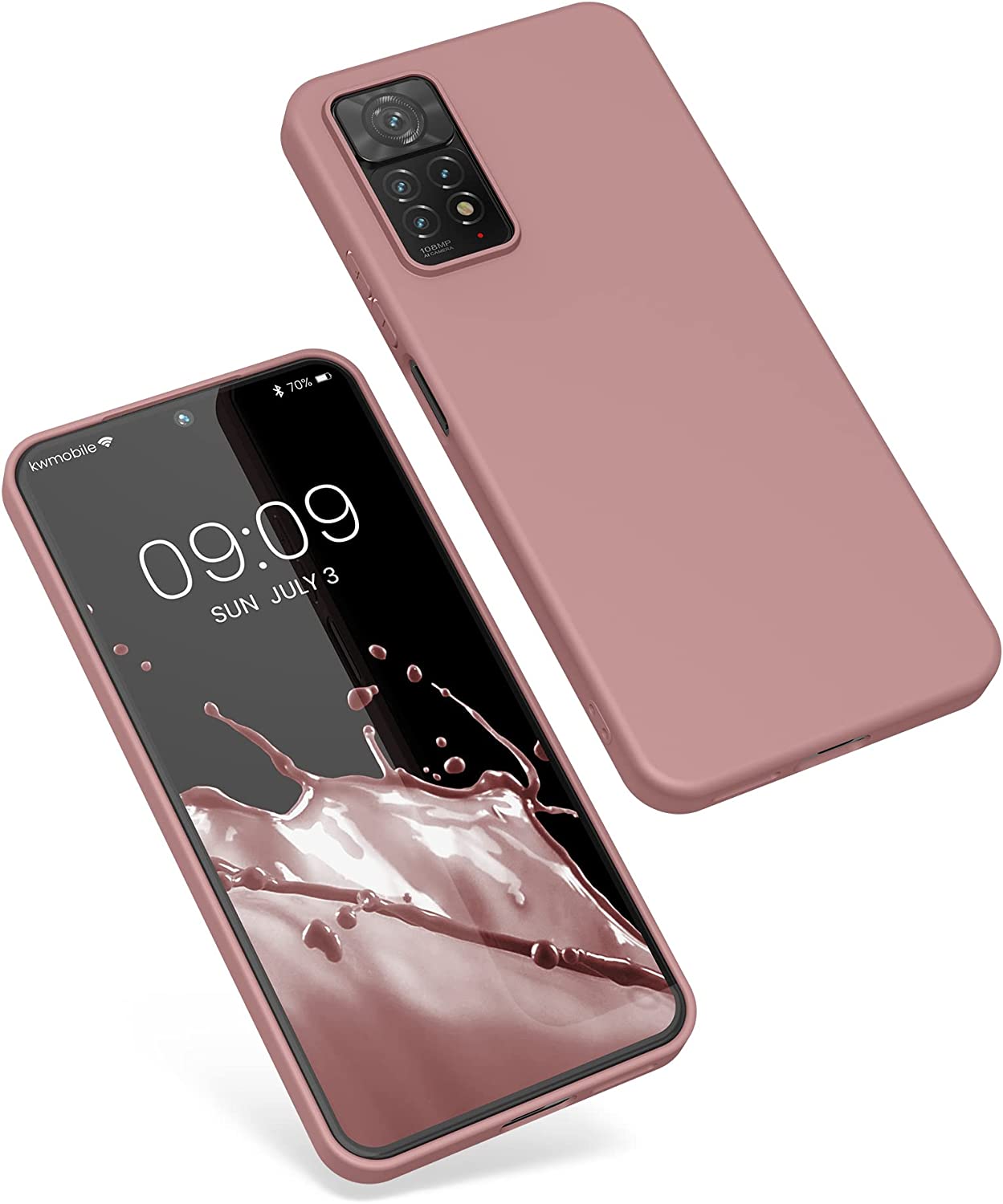 KW Xiaomi Redmi Note 11 Pro / Note 11 Pro 5G Θήκη Σιλικόνης TPU - Winter Rose - 57369.193