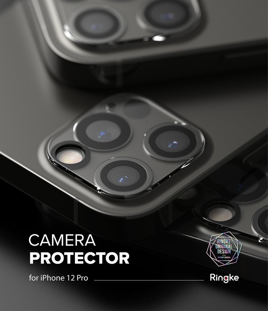 Ringke iPhone 12 Pro Camera Protector Αντιχαρακτικό Γυαλί για την Κάμερα - 2 Τεμάχια - Διάφανο
