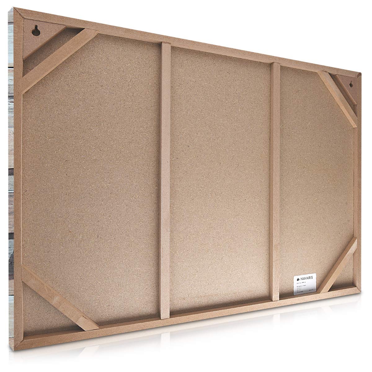 Navaris Magnetic Memo Board - Μαγνητικός Πίνακας Ανακοινώσεων - 60 x 90 cm - Design Stone Wall - 49997.03