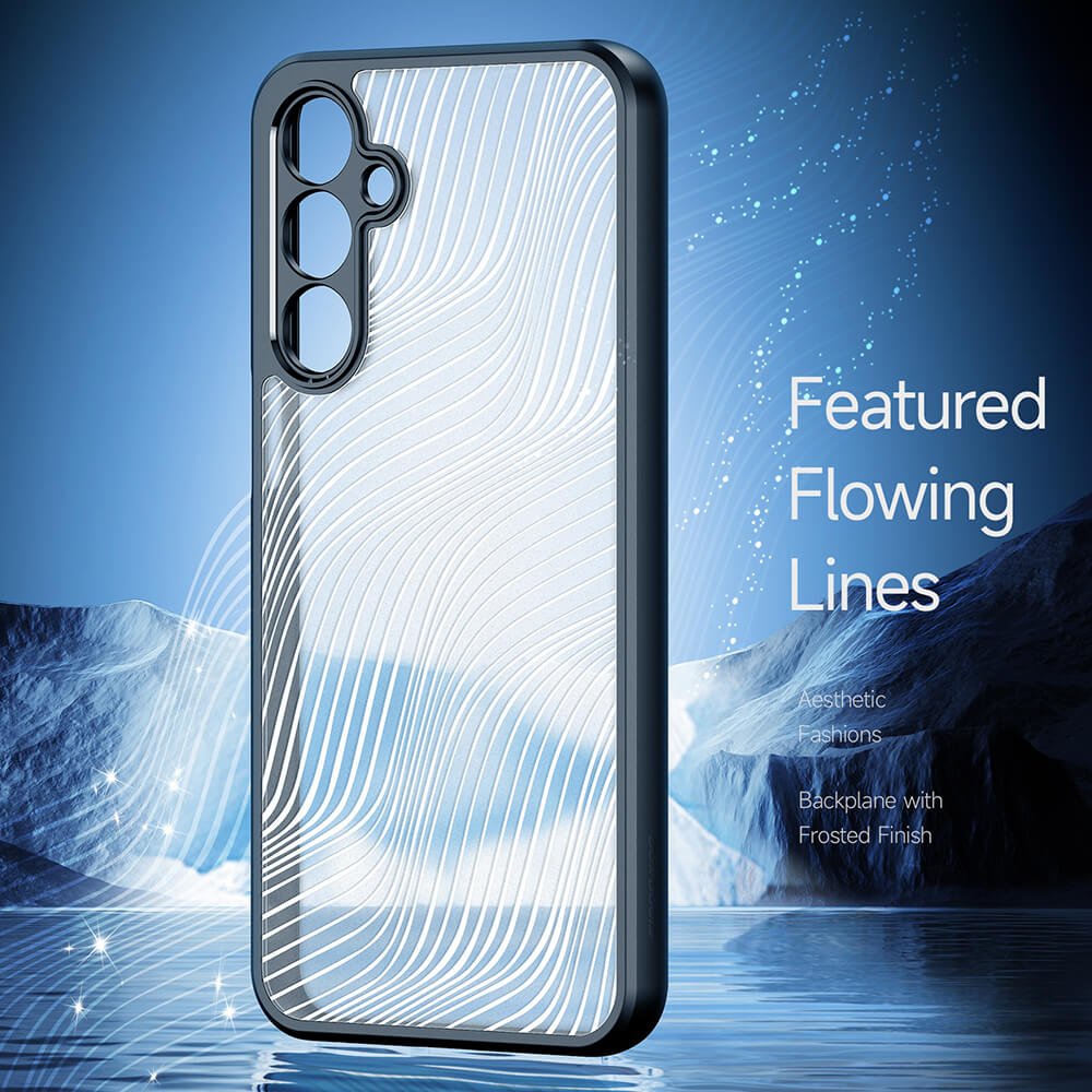 Dux Ducis Samsung Galaxy A16 4G / A16 5G - Aimo Series - Σκληρή Θήκη με Πλαίσιο Σιλικόνης - Black