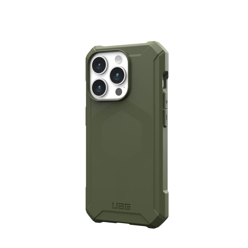 UAG iPhone 15 Pro Essential Armor MagSafe Θήκη Σιλικόνης TPU με MagSafe - Olive Drab