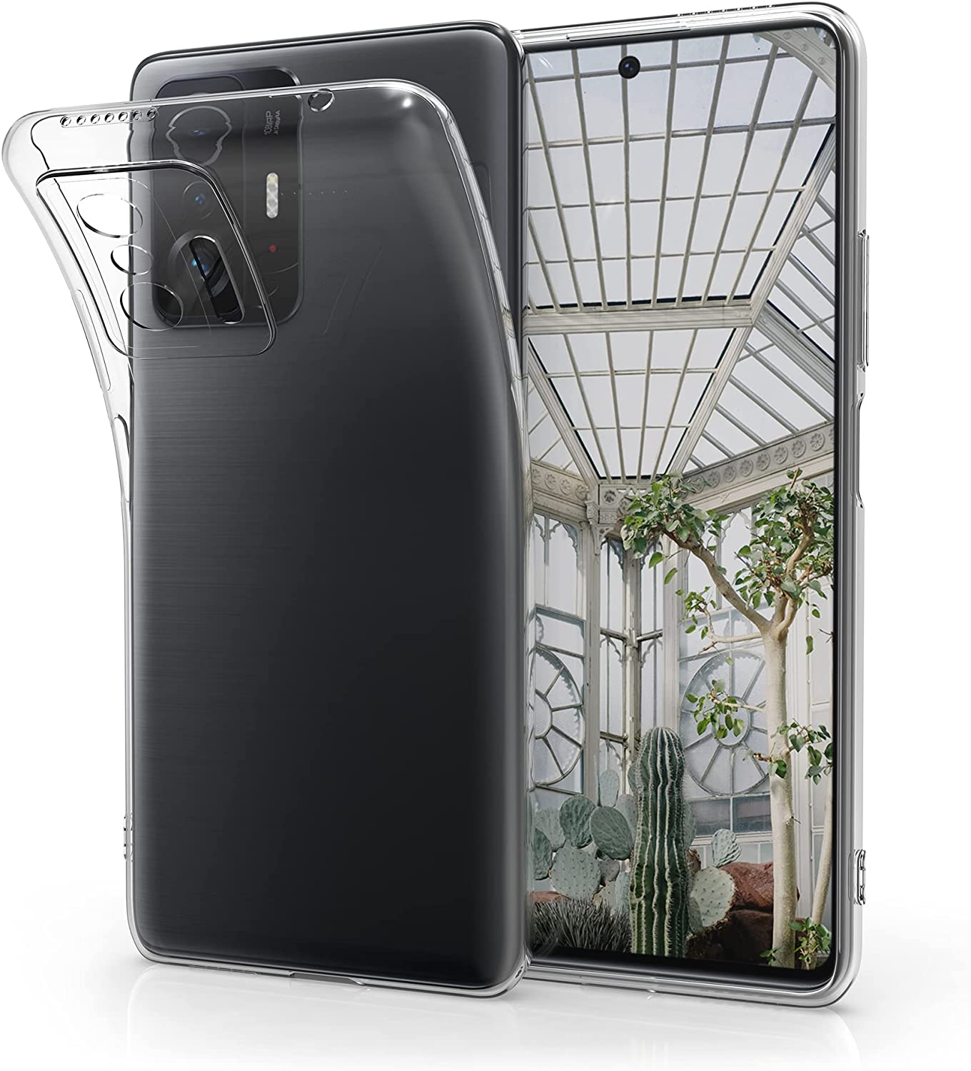 KW Xiaomi 11T / 11T Pro Θήκη Σιλικόνης TPU - Διάφανη - 56322.03