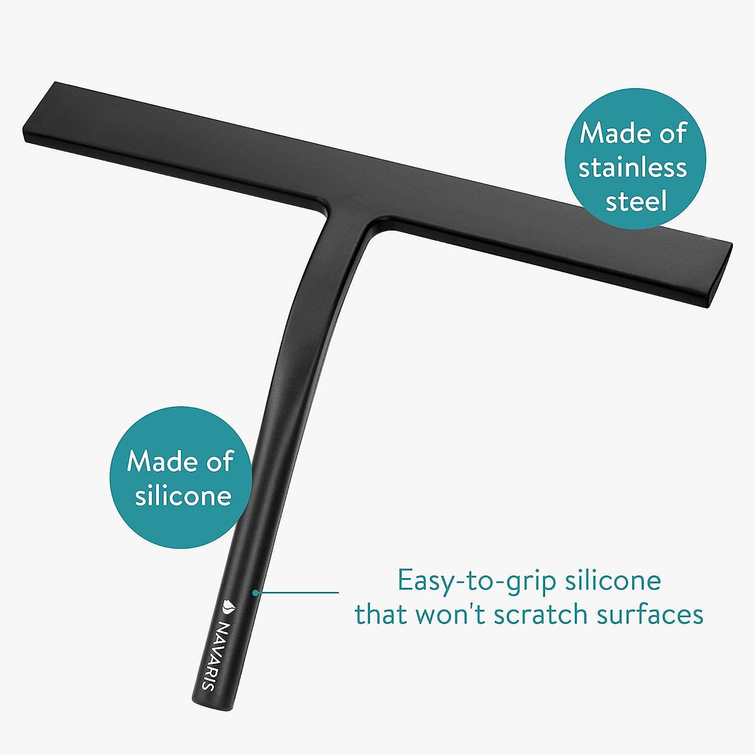 Navaris Καθαριστής Τζαμιών - 28cm x 22cm - Black - 60680.01