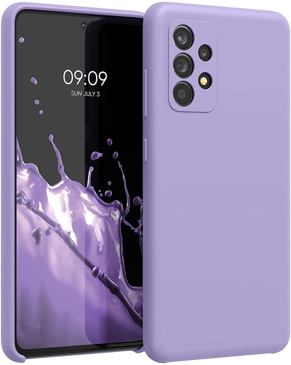 KW Samsung Galaxy A52 / A52 5G / A52s 5G Θήκη Σιλικόνης Rubber TPU - Violet Purple - 54347.222