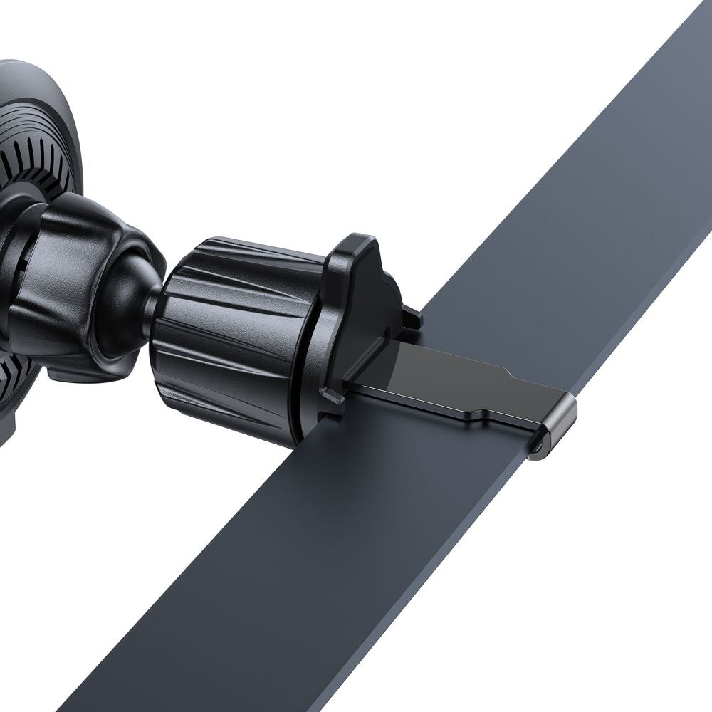 Tech-Protect MM15W-V4 Μαγνητική Βάση Αυτοκινήτου Αεραγωγού με Ασύρματη Φόρτιση MagSafe 15W - Black