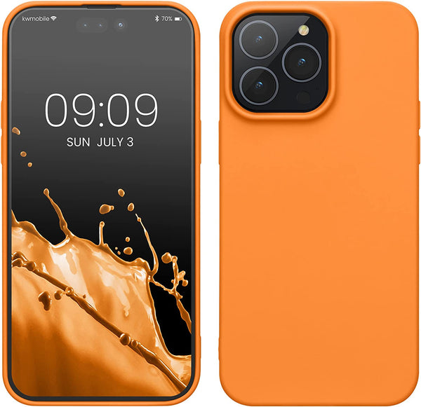 KW iPhone 14 Pro Max Λεπτή Θήκη Σιλικόνης TPU - Fruity Orange - 59078.150 - likebrands.gr