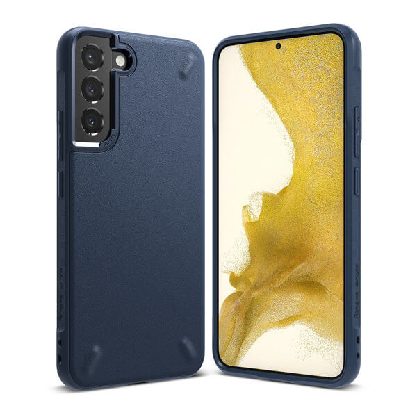 Ringke Samsung Galaxy S22 Plus Onyx Durable TPU Case Θήκη Σιλικόνης - Navy Blue