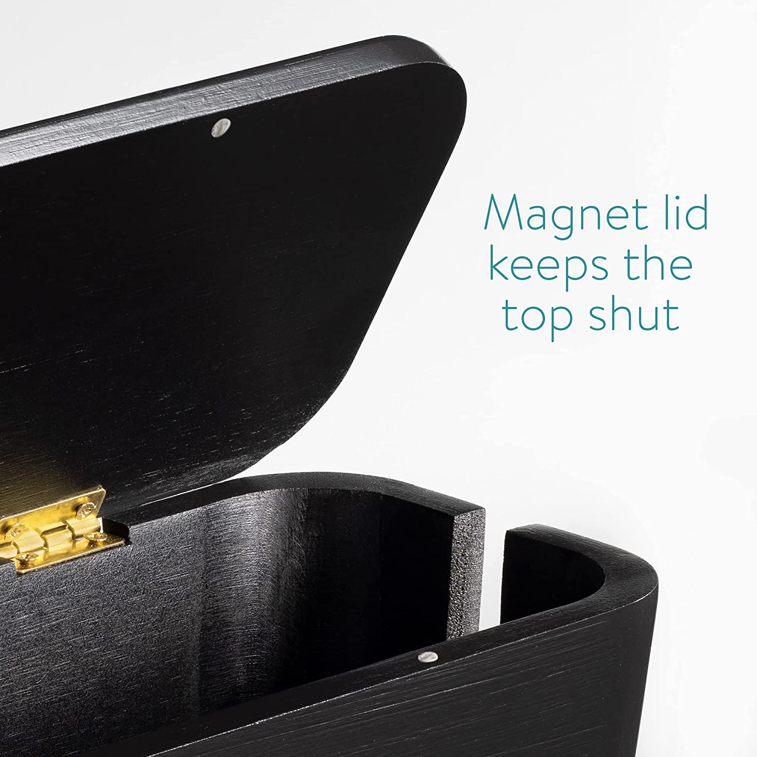 Navaris Κουτί Οργάνωσης Καλωδίων με Καπάκι - Black - 52804.03