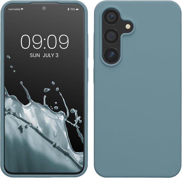 KW Samsung Galaxy S24 Θήκη Σιλικόνης Rubberized TPU - Antique Stone