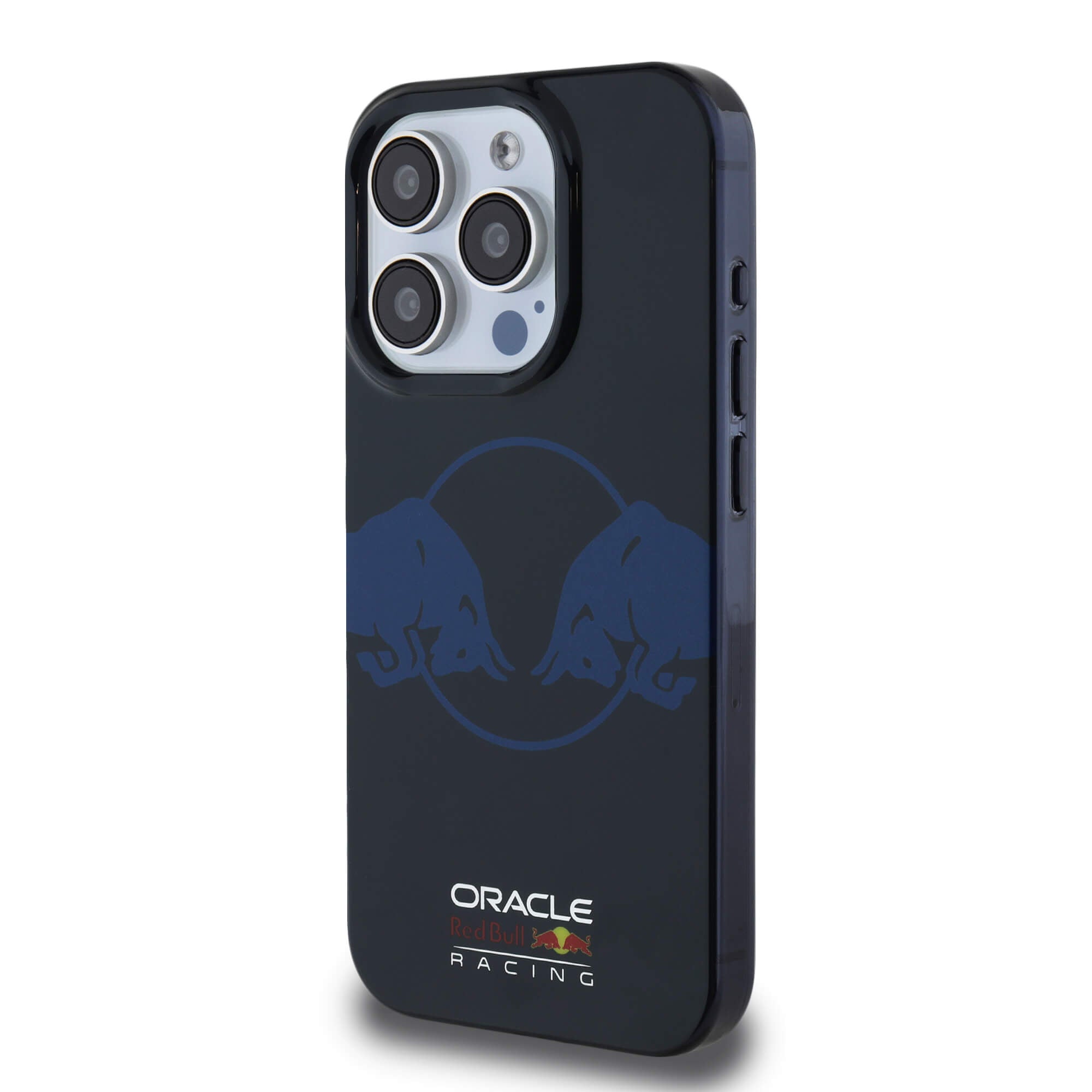 Red Bull iPhone 15 Pro Max - IML Two Bulls - MagSafe Σκληρή Θήκη με Πλαίσιο Σιλικόνης - Navy - RBHMP15X24HIDBV