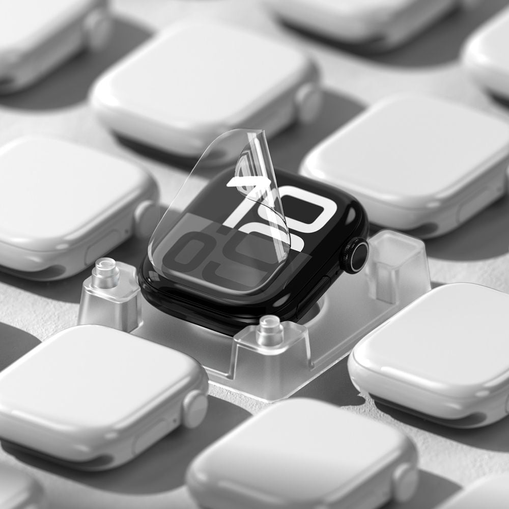 Ringke Προστασία Οθόνης Apple Watch 10/11 - 46mm - Dual Easy Pro Προστατευτική Μεμβράνη Οθόνης - 2 Τεμάχια - Διάφανη