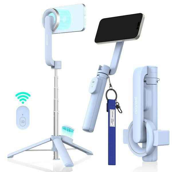 Araree Selfie Stick Bluetooth Magfie Pod - MagSafe Τρίποδο με Τηλεχειριστήριο Bluetooth - Blue