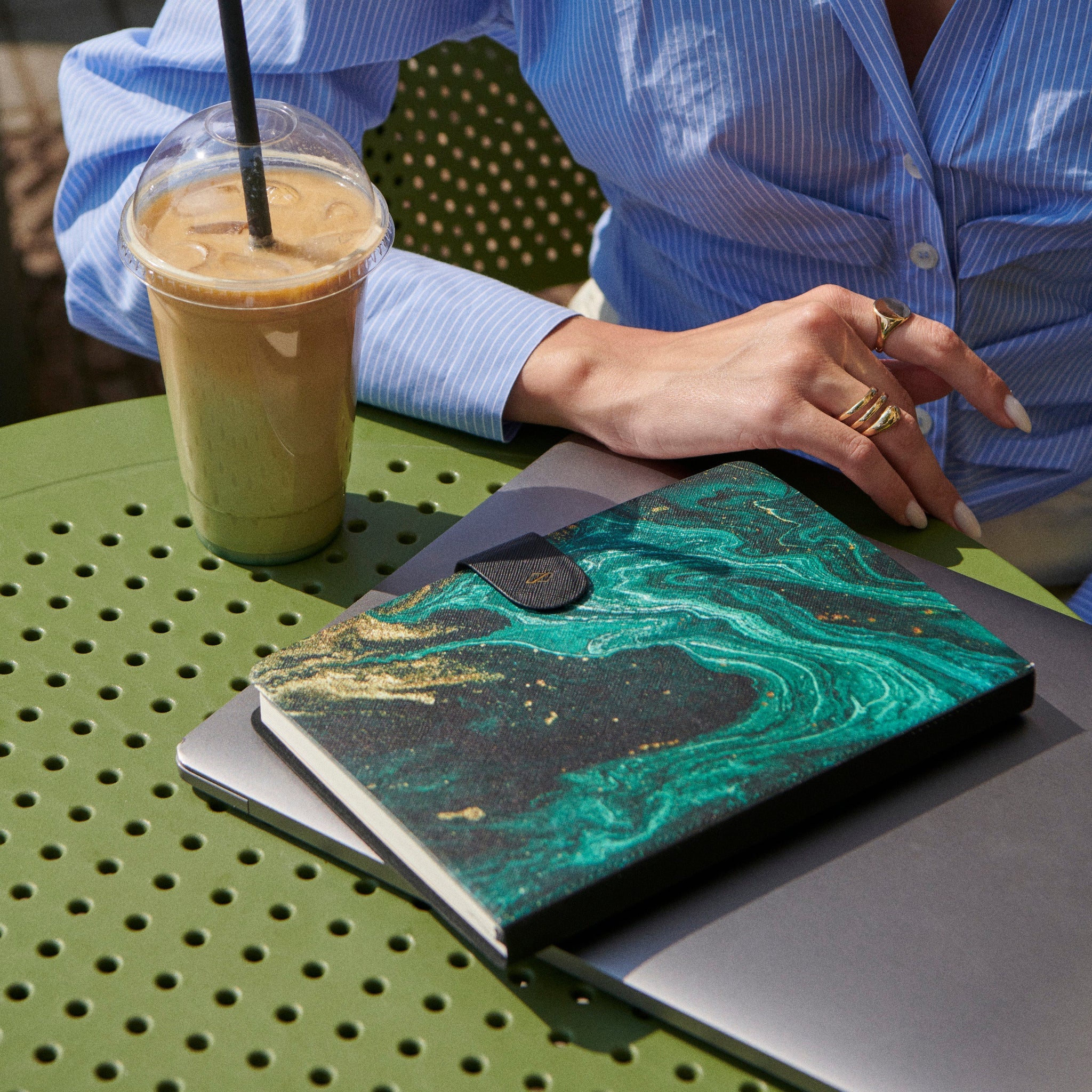 Burga Σημειωματάριο - Lined - Emerald Pool