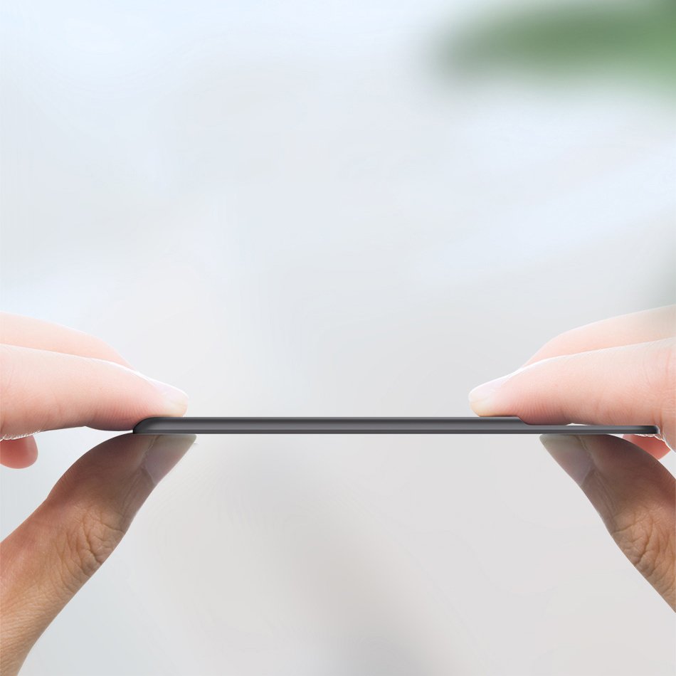 Baseus Back Stick Silicone Card Bag - Θήκη Σιλικόνης για Κάρτες - French Grey - ACKD-B0G